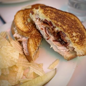 Crown Candy Kitchen signature dishes Heart-Stopping BLT
Turkey Bacon Melt
Fire Chief Special